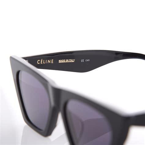 CELINE Edge Sunglasses CL 41468/S Black